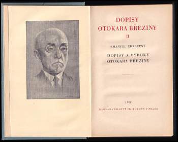 Otokar Březina: Dopisy Otokara Březiny