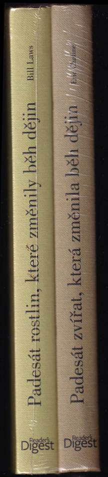 Eric Chaline: KOMPLET Padesát zvířat, která změnila běh dějin + Padesát rostlin, které změnily běh dějin