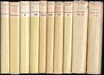 Alexandre Dumas: KOMPLET PAMĚTI LÉKAŘOVY