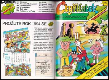 Ljuba Štíplová: Otesánek - Čtyřlístek 203