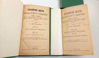 Antonín Podlaha: Posvátná místa království Českého - Českobrodský, Černokostelecký, Mnichovický a Prosecký