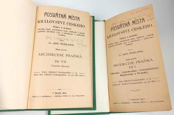 Antonín Podlaha: Posvátná místa království Českého - Českobrodský, Černokostelecký, Mnichovický a Prosecký