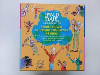 Roald Dahl: KOMPLET Roald Dahl 12X Jakub a obří broskev + Karlík a továrna na čokoládu + Danny, mistr světa + Prevítovi + Kouzelný prst + Jirkova zázračná medicína + Obr Dobr + Fantastický pan Lišák + Matylda + Čarodějnice + Kluk + Velké myší spiknutí