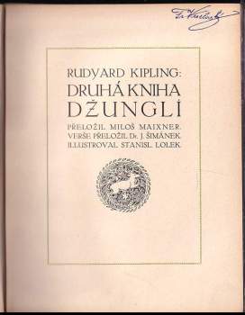 Rudyard Kipling: KOMPLET Rudyard Kipling 2X Kniha džunglí 1+2