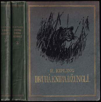 Rudyard Kipling: KOMPLET Rudyard Kipling 2X Kniha džunglí 1+2