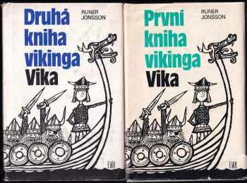 KOMPLET Runer Jonsson 2X První kniha Vikinga Vika + Druhá kniha Vikinga Vika - Runer Jonsson, Runer Jonsson, Runer Jonsson (1977, Albatros) - ID: 718096
