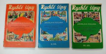 KOMPLET Rychlé šípy: kreslený barevný seriál I. - III. díl