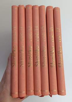 KOMPLET SLUNÍČKO 11. - 17. ROČNÍK 1977 - 1984