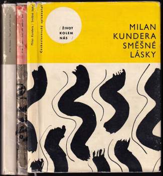 Milan Kundera: KOMPLET Směšné lásky + Druhý sešit směšných lásek + Třetí sešit směšných lásek