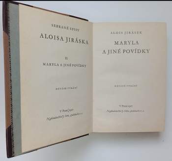 Alois Jirásek: Domů a jiné obrázky