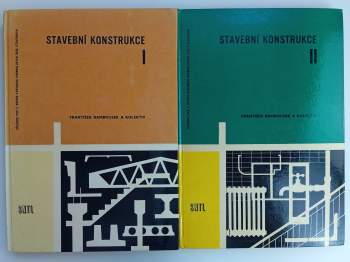 KOMPLET Stavební konstrukce pro 2. ročník středních průmyslových škol stavebních + Stavební konstrukce pro 3. ročník středních průmyslových škol stavebních