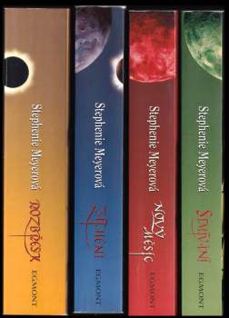 Stephenie Meyer: KOMPLET Stephenie Meyer 4X Stmívání + Nový měsíc + Zatmění + Rozbřesk