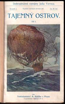 Jules Verne: KOMPLET- Tajemný ostrov: Díl 1-3 + Matyáš Sandorf: Díl 1-3 + Škola Robinsonů