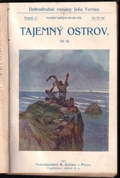 Jules Verne: KOMPLET- Tajemný ostrov: Díl 1-3 + Matyáš Sandorf: Díl 1-3 + Škola Robinsonů