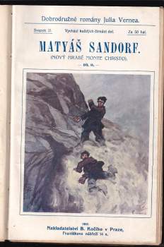 Jules Verne: KOMPLET- Tajemný ostrov: Díl 1-3 + Matyáš Sandorf: Díl 1-3 + Škola Robinsonů