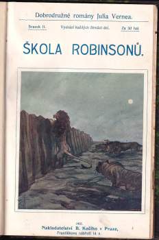 Jules Verne: KOMPLET- Tajemný ostrov: Díl 1-3 + Matyáš Sandorf: Díl 1-3 + Škola Robinsonů