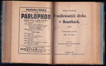 George Sand: KOMPLET Tajemství bytu v horním poschodí + O nejkrásnější dívku v Benátkách + Ďábelská ulice