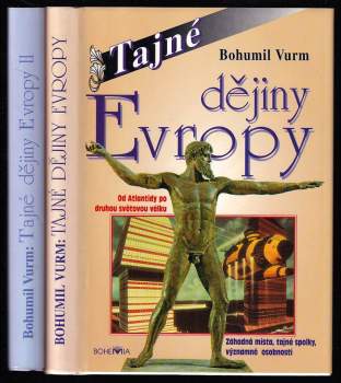 KOMPLET Tajné dějiny Evropy I + II