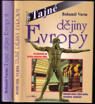 KOMPLET Tajné dějiny Evropy I + II