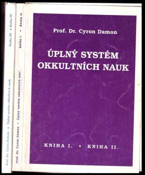 KOMPLET Theron Q Dumont 2X Úplný systém okkultních nauk + Úplný systém okkultních nauk