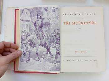 Alexandre Dumas: KOMPLET Tři mušketýři I. - II. + Tři mušketýři po dvaceti letech I. - III.