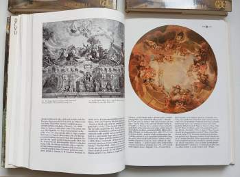 Oldřich J Blažíček: KOMPLET Dějiny českého výtvarného umění I. + II. díl Od počátku do konce středověku (1+2) + Od počátku renesance do závěru baroka (1+2)