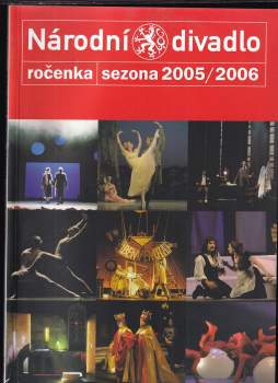 KOMPLET Umění a architektura 5X Ročenka Národního divadla sezona 2001-2002, 2002-2003, 2003-2004, 2004-2005, 2005-2006