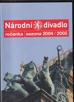 KOMPLET Umění a architektura 5X Ročenka Národního divadla sezona 2001-2002, 2002-2003, 2003-2004, 2004-2005, 2005-2006