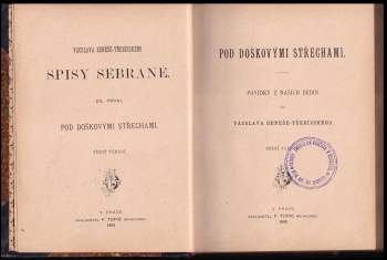 Václav Beneš-Třebízský: Pod doškovými střechami