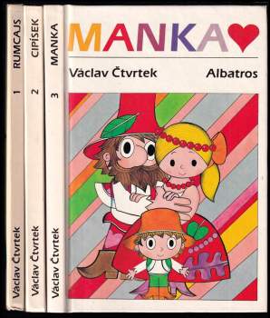 KOMPLET Václav Čtvrtek 3X Rumcajs + Manka + Cipísek