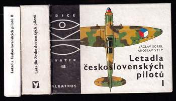 KOMPLET Václav Šorel 2X Letadla československých pilotů I + Letadla československých pilotů II. díl