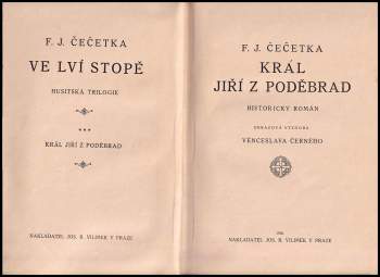 František Josef Čečetka: KOMPLET Ve lví stopě I. - III. díl