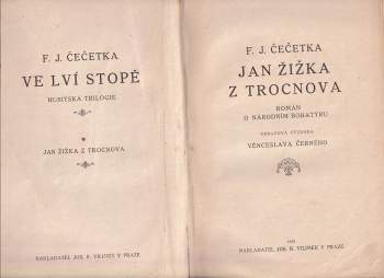 František Josef Čečetka: KOMPLET Ve lví stopě I. - III. díl