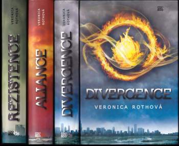 KOMPLET Veronica Roth 3X Aliance + Rezistence + Divergence