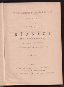Victor Hugo: Bídníci