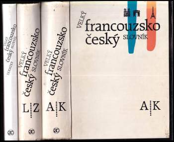 Václav Vlasák: Velký francouzsko český slovník