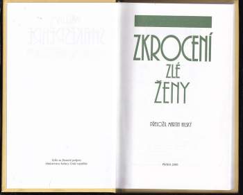 William Shakespeare: KOMPLET William Shakespeare 4X Mnoho povyku pro nic + Zkrocení zlé ženy + Komedie omylů + Veselé paničky windsorské