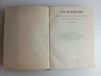 KOMPLET Za svobodu I. - IV. svazek