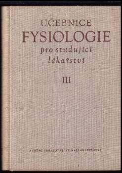 Juraj Antal: Učebnice fysiologie pro studující lékařství