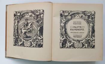 Zikmund Winter: KOMPLET Zikmund Winter Mistr Kampanus 1+2 v jednom svazku