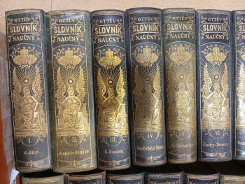 kolektiv: KOMPLETNÍ Ottův slovník naučný : illustrovaná encyklopaedie obecných vědomostí I. - XXVIII. svazek (včetně doplňků)