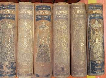 kolektiv: KOMPLETNÍ Ottův slovník naučný : illustrovaná encyklopaedie obecných vědomostí I. - XXVIII. svazek (včetně doplňků)