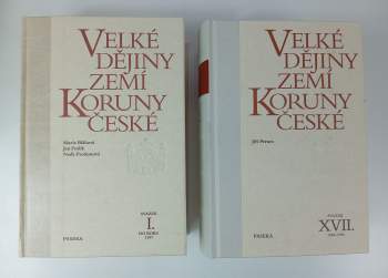 Petr Čornej: KOMPLETNÍ ŘADA  Velké dějiny zemí Koruny české TOP STAV - od roku 1197 - do roku 1956