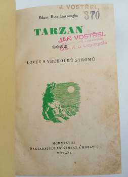 Edgar Rice Burroughs: Tarzanova dobrodružství v džungli