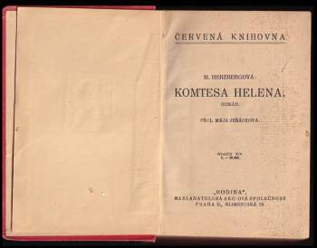 M Herzberg: Komtesa Helena