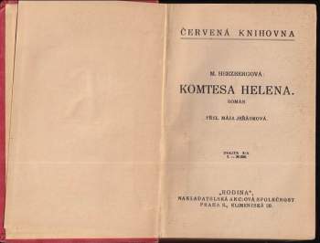 M Herzberg: Komtesa Helena