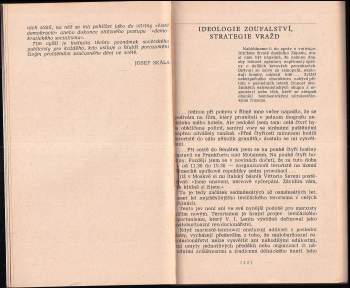 Afanasij Aleksandrovič Veselickij: Komu slouží terorismus