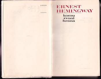 Ernest Hemingway: Komu zvoní hrana