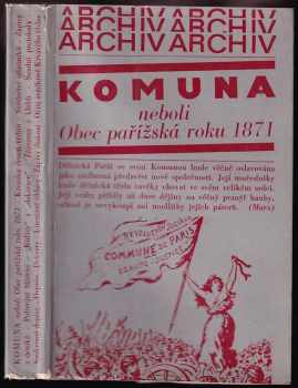 Komuna, neboli, Obec pařížská roku 1871