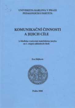 Komunikační činnosti a jejich cíle